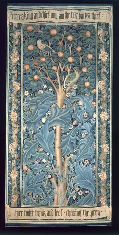 Arazzo del picchio, disegnato da William Morris da William Morris